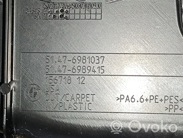 BMW X6 E71 Dolny panel schowka koła zapasowego 51476981037
