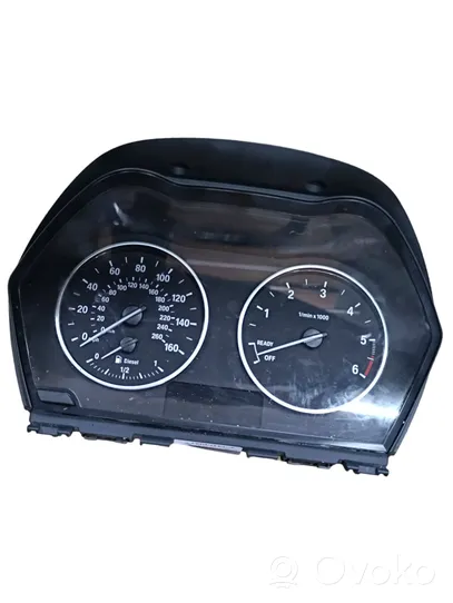 BMW 1 F20 F21 Compteur de vitesse tableau de bord 62109276587