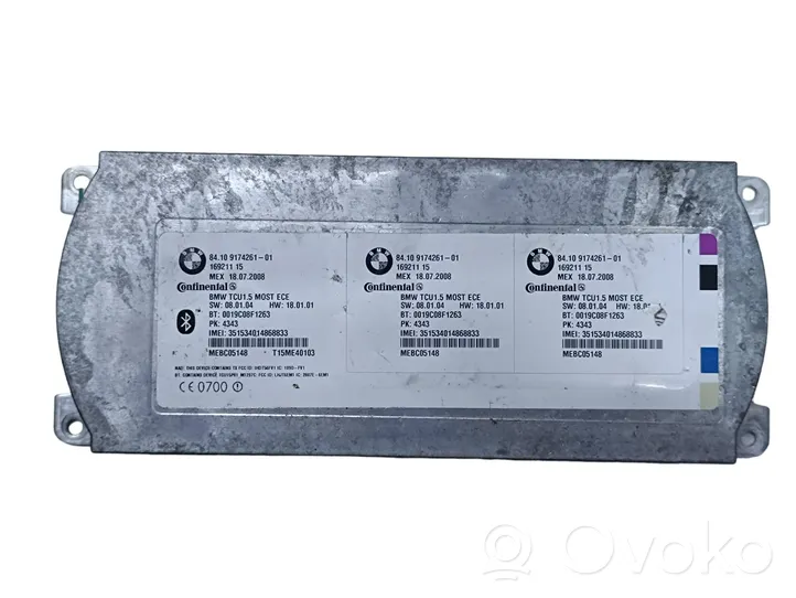 BMW X5 E70 Moduł / Sterownik Bluetooth 9174261