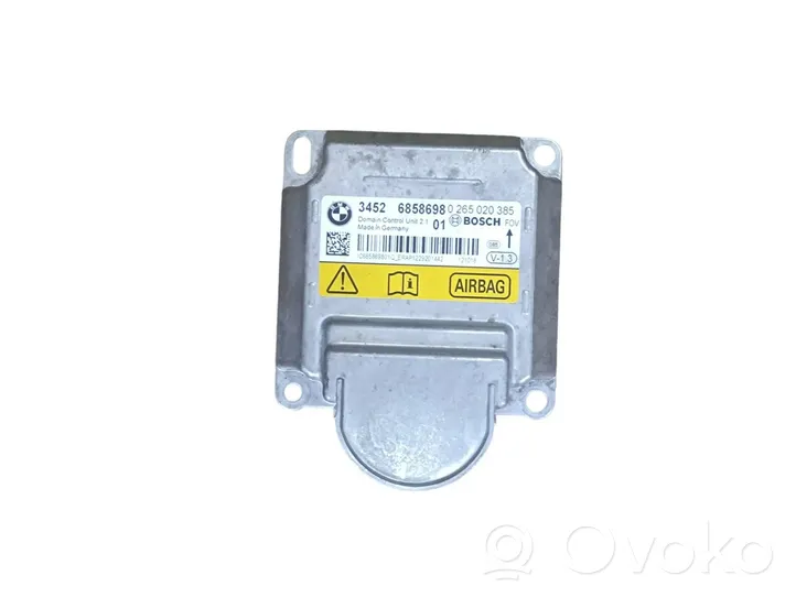 BMW 3 F30 F35 F31 Module de contrôle airbag 6858698