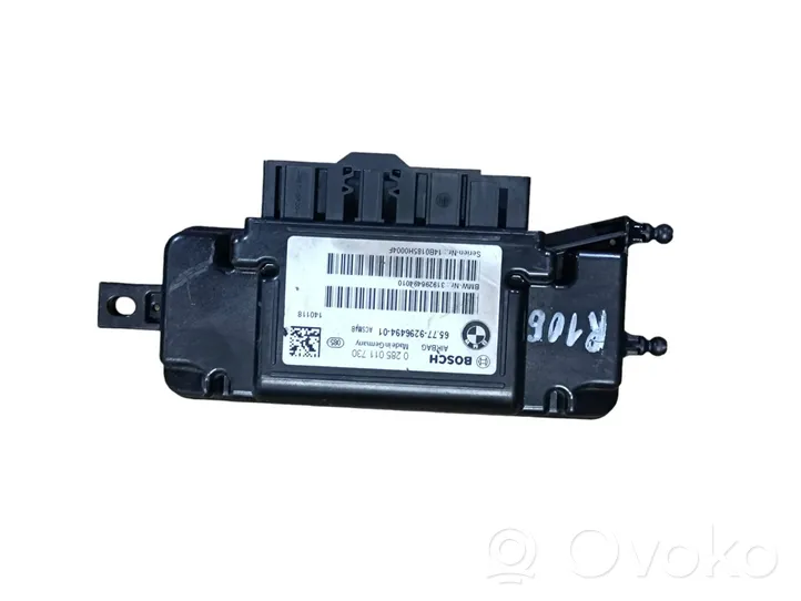 BMW 3 F30 F35 F31 Module de contrôle airbag 9296494