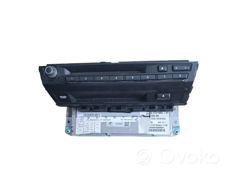 BMW X5 E70 Radio / CD/DVD atskaņotājs / navigācija 9191568