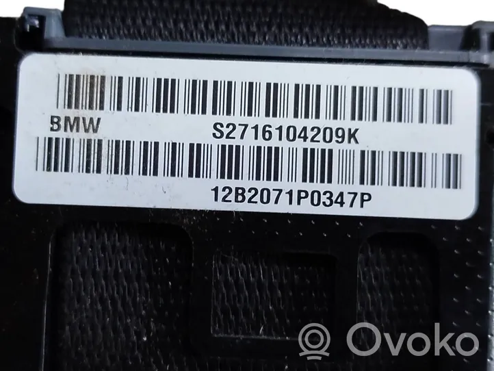 BMW X5 E70 Ceinture de sécurité avant S2716104209K