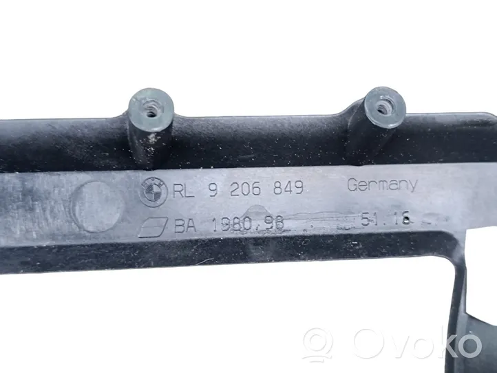 BMW 5 F10 F11 Embellecedor de la consola central 9206849