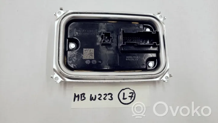 Mercedes-Benz S W223 LED-liitäntälaitteen ohjausmoduuli A2239006130