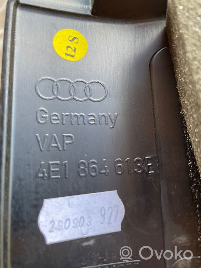 Audi A8 S8 D3 4E Etuoven kynnyksen suojalista 4E1864613E