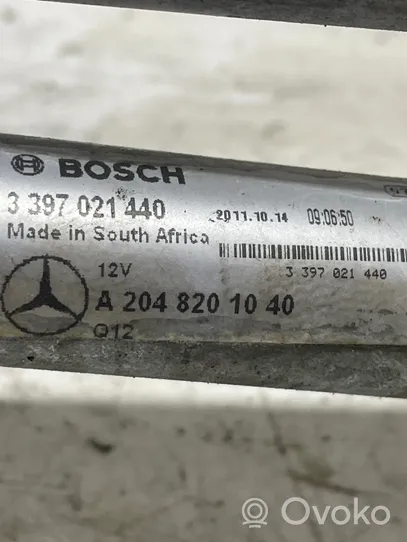 Mercedes-Benz C W204 Mechanizm i silniczek wycieraczek szyby przedniej / czołowej A2048201040