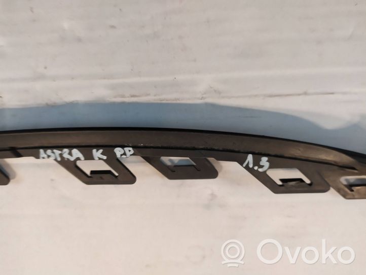 Opel Astra K Front bumper splitter molding 