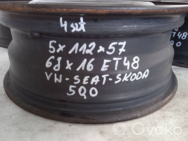 Volkswagen Golf VII R 16 metāla disks (-i) 5Q0601027BG