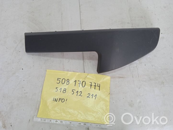 Renault Megane II Rivestimento del pannello parte angolare del paraurti anteriore 8200490339