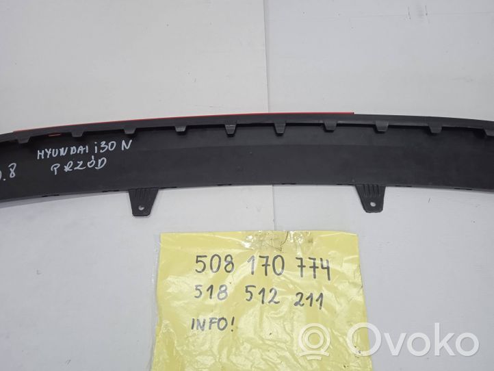 Hyundai i30 Labbro del paraurti anteriore 86512S0000