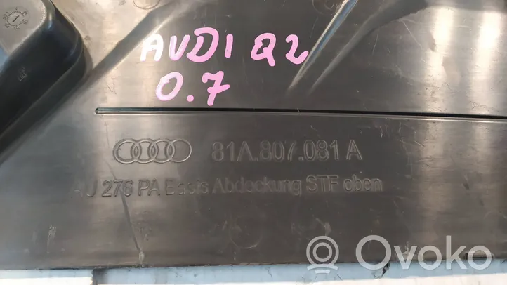 Audi Q2 - Kratka dolna zderzaka przedniego 81A807081A