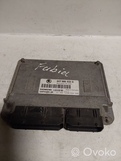 Skoda Fabia Mk1 (6Y) Sterownik / Moduł ECU 047906033D