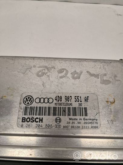 Audi A6 S6 C5 4B Centralina/modulo del motore 4D0907551AF