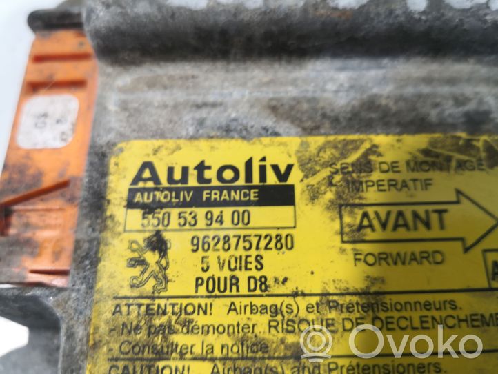 Peugeot 406 Module de contrôle airbag 550539400