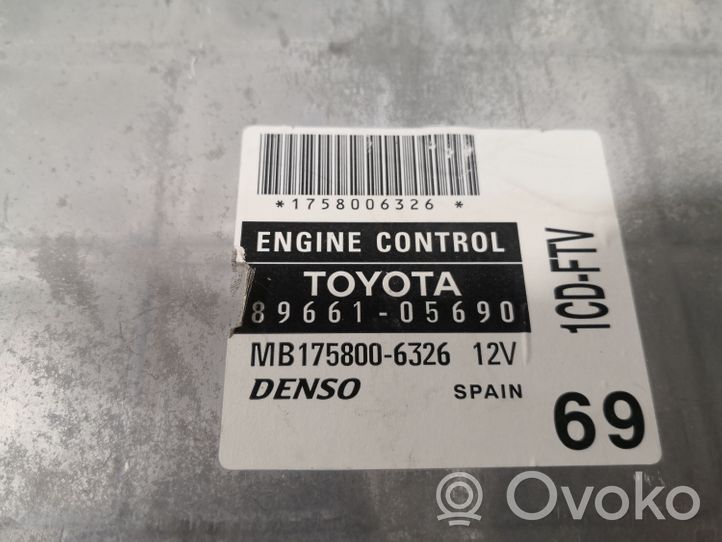 Toyota Avensis T250 Kit calculateur ECU et verrouillage 8380005631