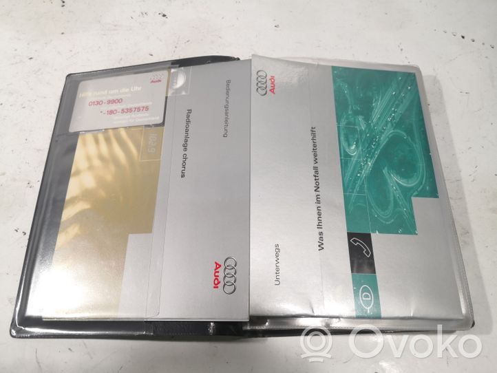 Audi A4 S4 B5 8D Owners service history hand book 