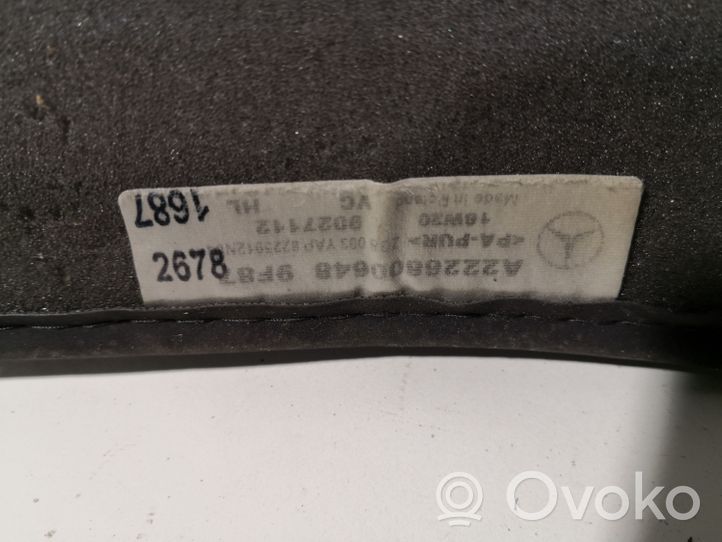 Mercedes-Benz S W222 Set di tappetini per auto A2226800648