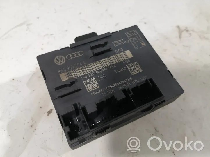 Audi A4 S4 B8 8K Durų elektronikos valdymo blokas 8K0959794A