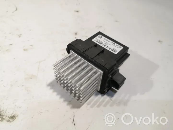 Opel Mokka X Résistance moteur de ventilateur de chauffage 13598091