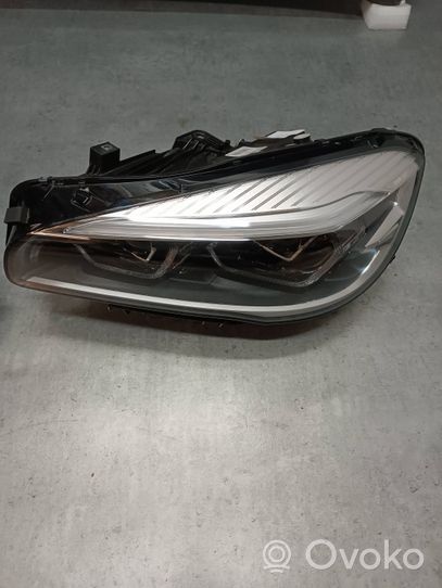 BMW 2 F46 Lot de 2 lampes frontales / phare 8738642 8738641