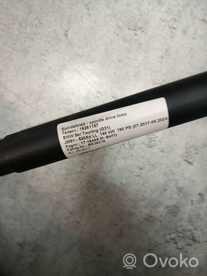 BMW 5 G30 G31 Molla di tensione del portellone posteriore/bagagliaio 7390410