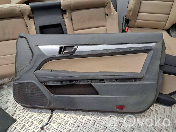 Mercedes-Benz E C207 W207 Seat and door cards trim set 