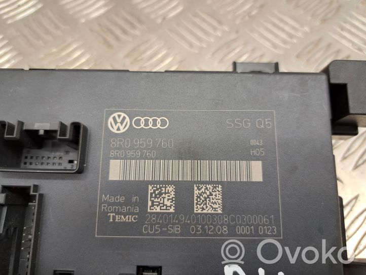 Audi Q5 SQ5 Moduł / Sterownik fotela 8R0959760