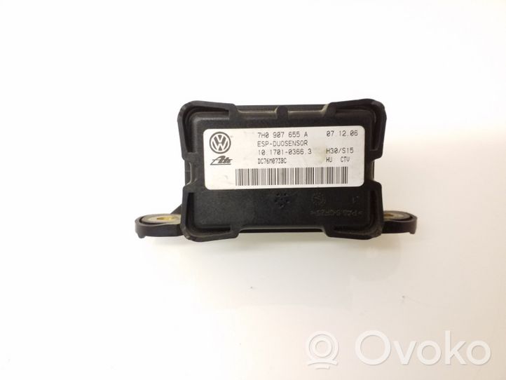 Seat Leon (1P) ESP acceleration yaw rate sensor 7H0907655A