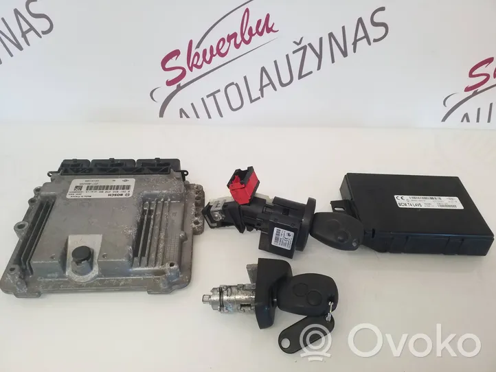 Renault Trafic III (X82) Kit centralina motore ECU e serratura 237106626R