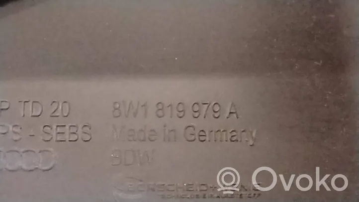 Audi A4 S4 B9 Ilmanoton kanavan osa 8W1819979A