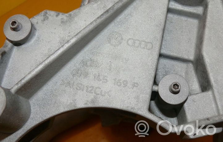 Audi A6 S6 C6 4F Ohjaustehostimen pumpun kannake 059145169P