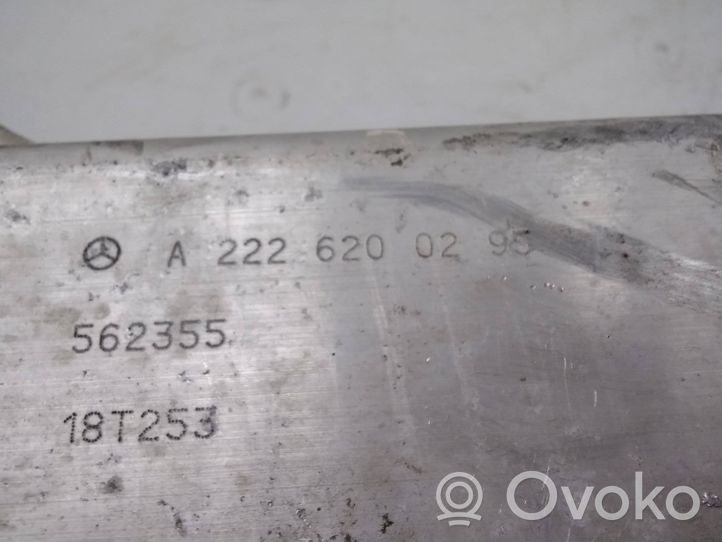 Mercedes-Benz S W222 Rivestimento del pannello parte angolare del paraurti anteriore A2226200295