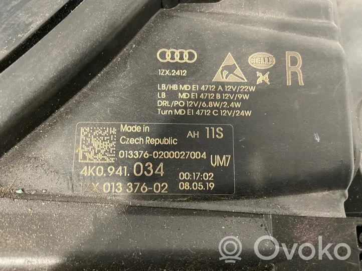 Audi A6 S6 C8 4K Lampa przednia 4K0941034