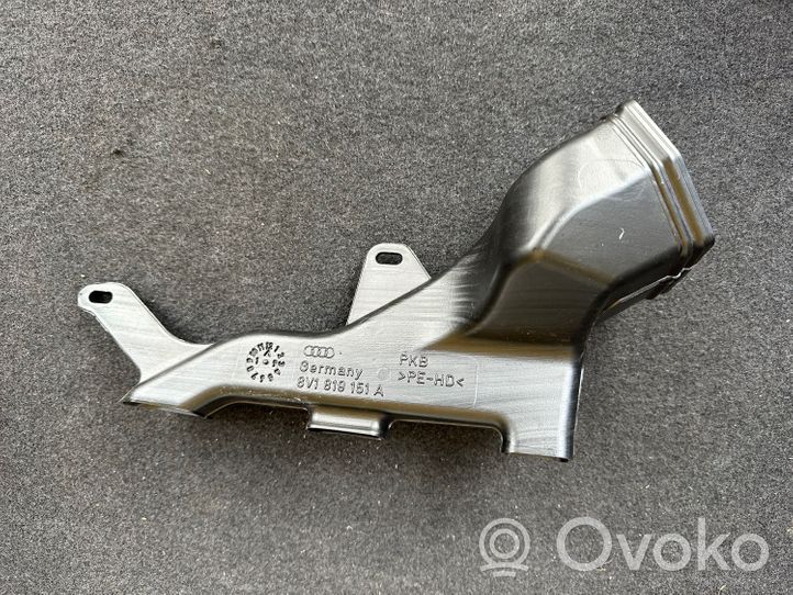 Audi A3 S3 8V Conduit d'air (cabine) 8V1819151A