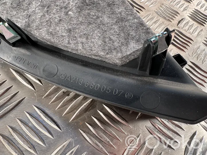 Mercedes-Benz E W213 Rivestimento estremità laterale del cruscotto A2136800507