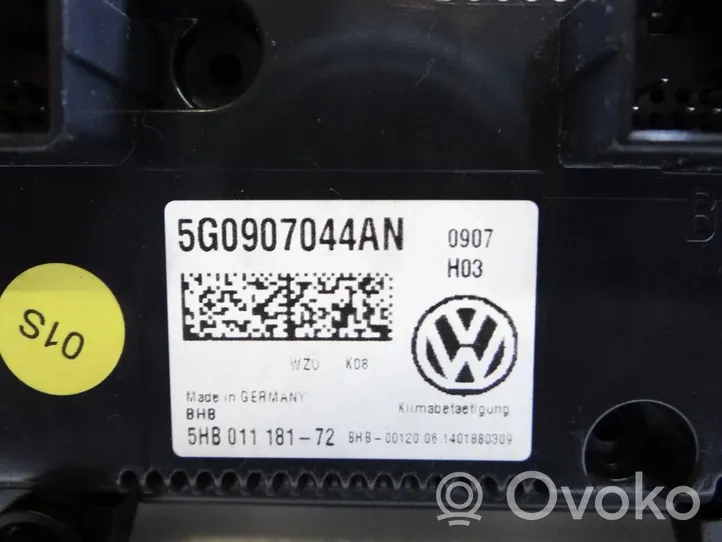Volkswagen Golf VII Panel klimatyzacji 5G0907044AN