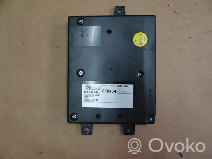 Volkswagen PASSAT CC Bluetooth control unit module 1K8035730