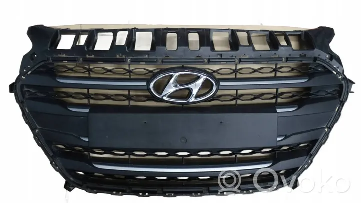 Hyundai i30 Griglia superiore del radiatore paraurti anteriore 86351A6600