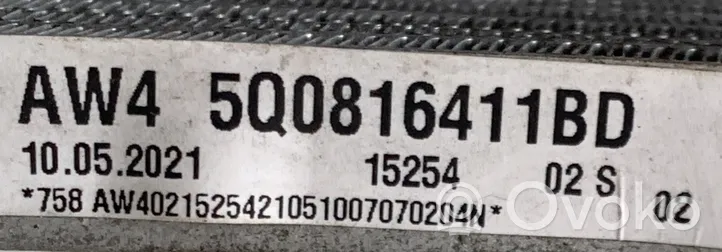 Volkswagen PASSAT B8 Chłodnica nagrzewnicy klimatyzacji A/C 5Q0816411BD