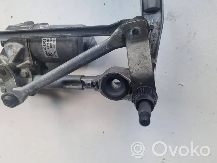 BMW 3 E90 E91 Mechanizm i silniczek wycieraczek szyby przedniej / czołowej 6978263