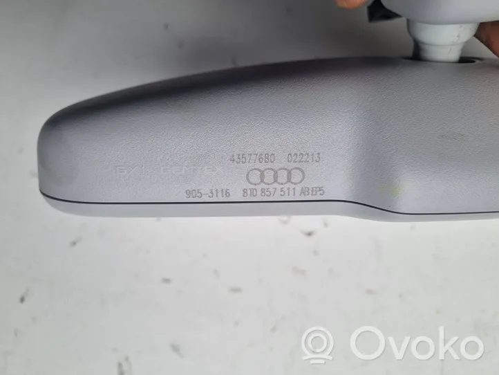 Audi A6 Allroad C7 Taustapeili (sisäpeili) 8T0857511AB