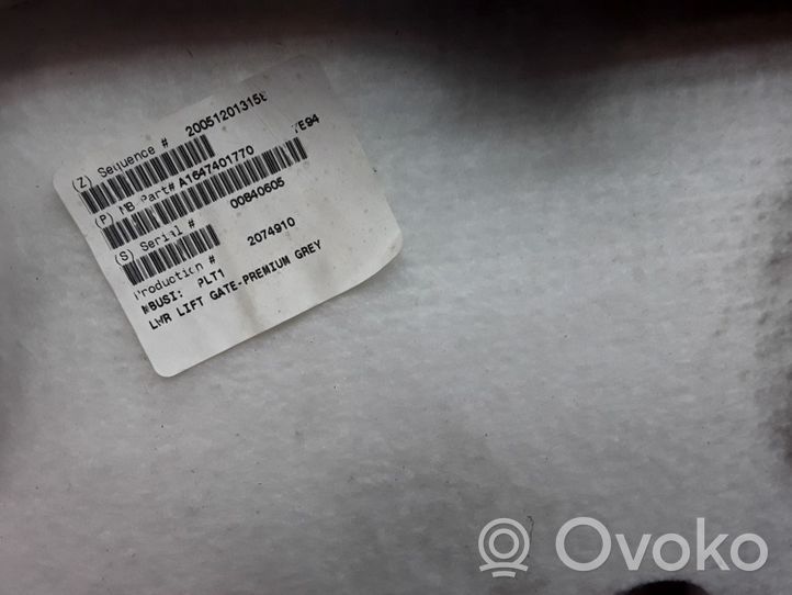 Mercedes-Benz ML W164 Rivestimento portellone posteriore/bagagliaio A1647401470