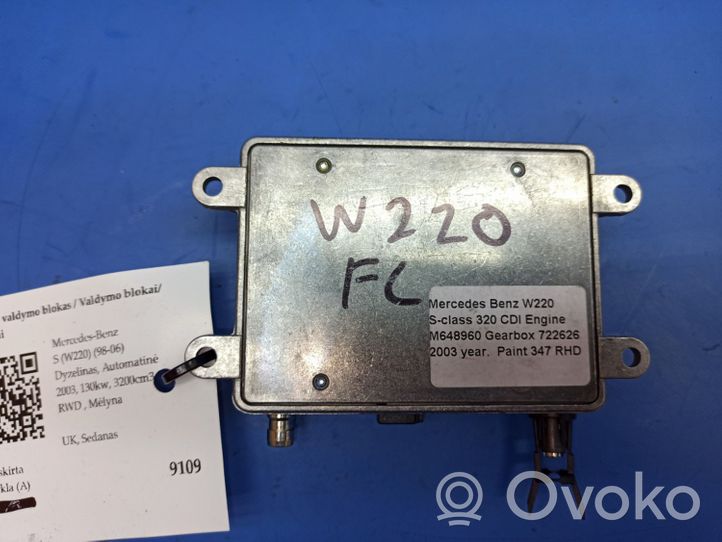 Mercedes-Benz S W220 Antenna control unit A2038201785