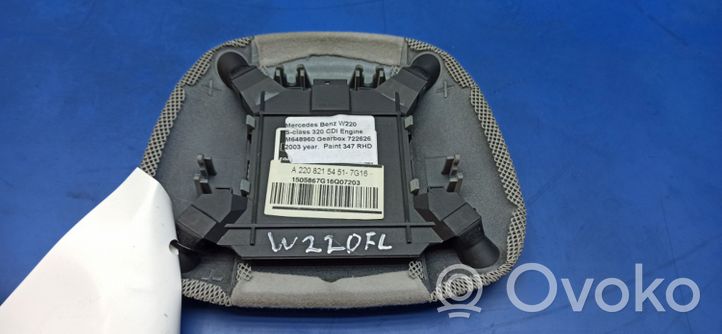 Mercedes-Benz S W220 Alarma sensor/detector de movimiento A2208215451