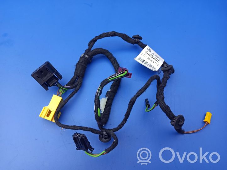 Mercedes-Benz E C207 W207 Cablaggio porta anteriore A2075405205