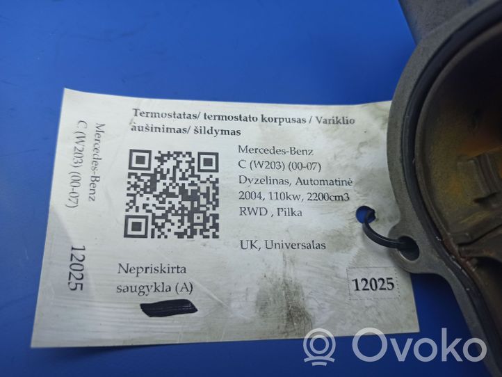 Mercedes-Benz C W203 Termostato/alloggiamento del termostato A64620015