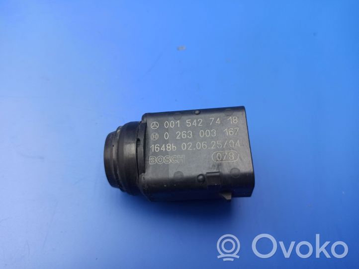 Mercedes-Benz C W203 Capteur de stationnement PDC 0015427418