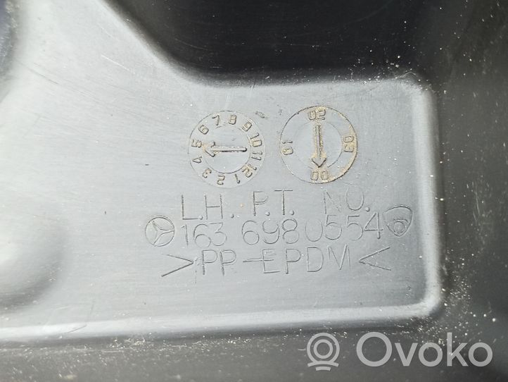 Mercedes-Benz ML W163 Vidusdaļas apakšas aizsargs 1636980554