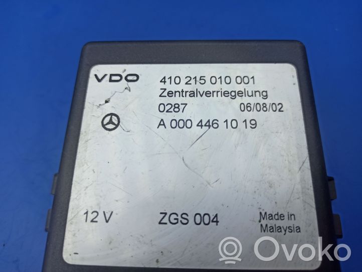Mercedes-Benz Vito Viano W638 Sterownik / Moduł centralnego zamka A0004461019
